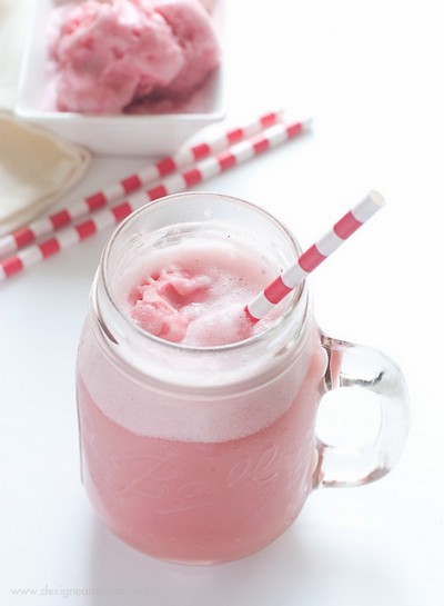 Raspberry Sherbet Punch recipe