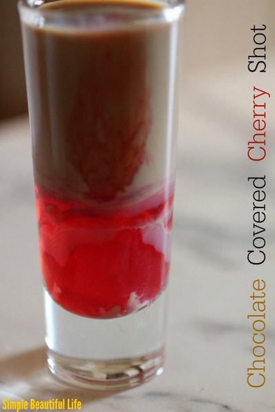 Chocolate Covered Cherry Shot recipe